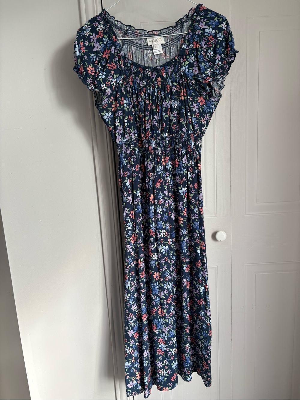 APRICOT Floral Dress